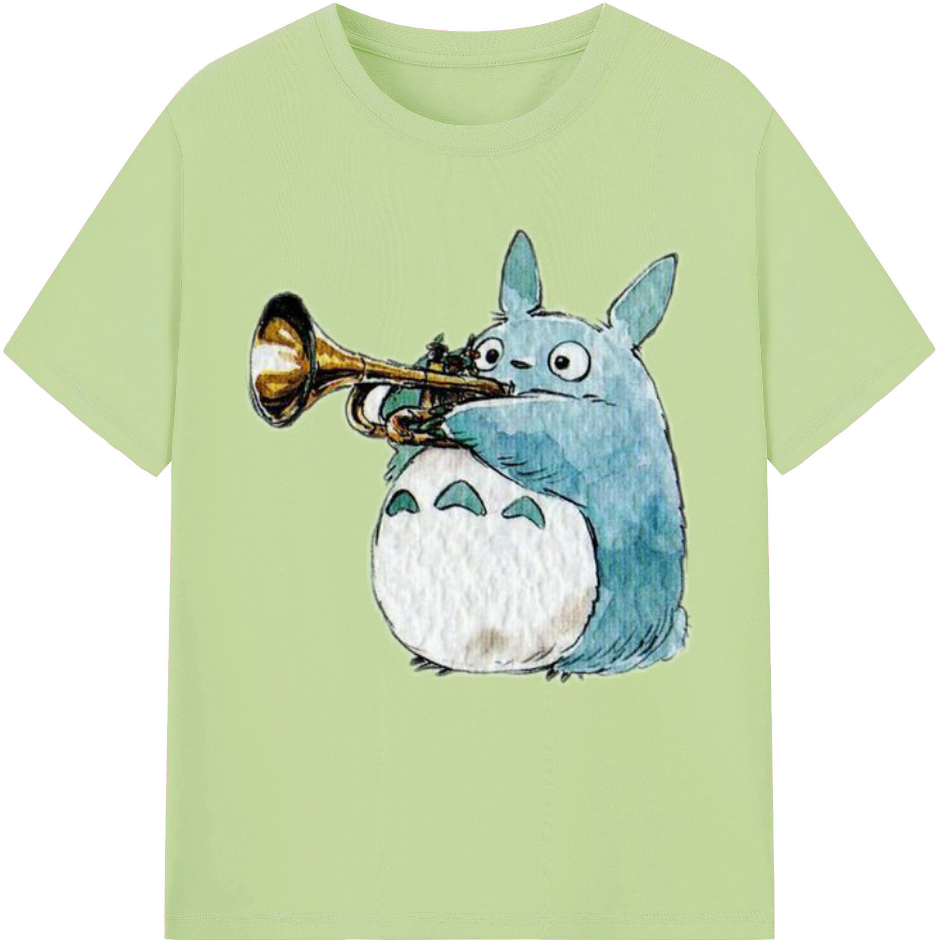 （画像用） となりのトトロ 草壁メイ 草壁サツキ My Neighbor Totoro Satsuki Kusakabe Mei Kusakabe 綿100％半袖Tシャツ（フロントプリント）